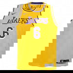 Color Yellow of the product NBA Lebron James Los Angeles Lakers Jersey...
