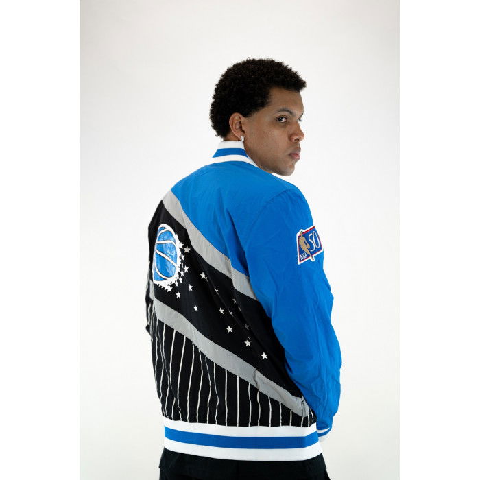 Warm Up NBA NY Knicks 1996-97 Mitchell&Ness Authentic blue