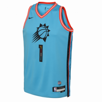 NBA Devin Booker Phoenix Suns Nike City Edition Kindertrikot