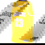 Culoare galben NBA Lebron James Los Angeles Lakers Icon Jersey...