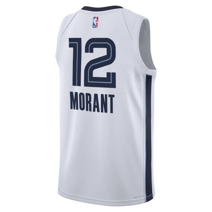 Associação de rapazes Swingman Jrsy Memphis Grizzlies Morant Ja NBA