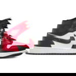 Kolor Biały Air Jordan 1 Mid Black Toe