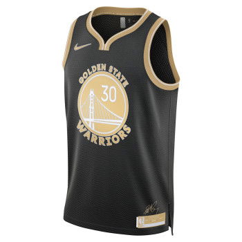 Maglia Nike Stephen Curry Golden State Warriors Select Series Nero