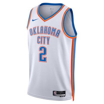 OKC NBA Player Check Jersey