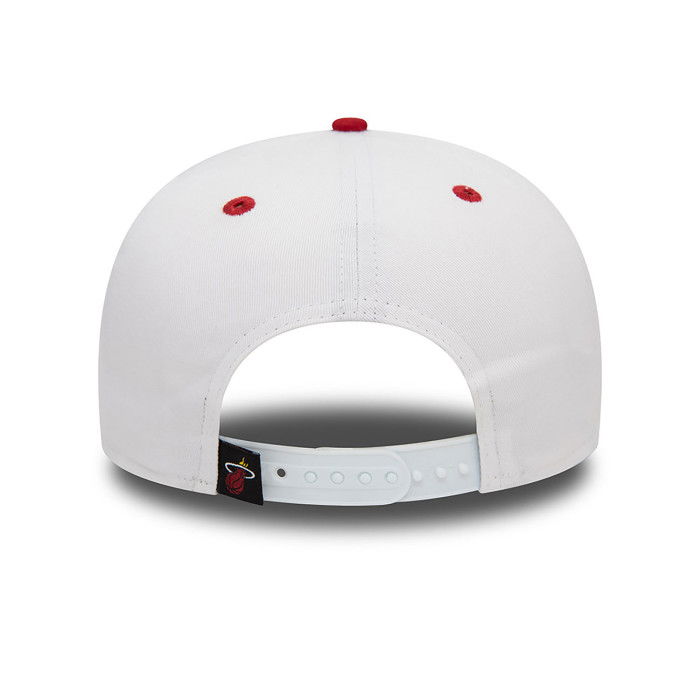 New Era Czapka White Crown Miami Heat 9Fifty NBA
