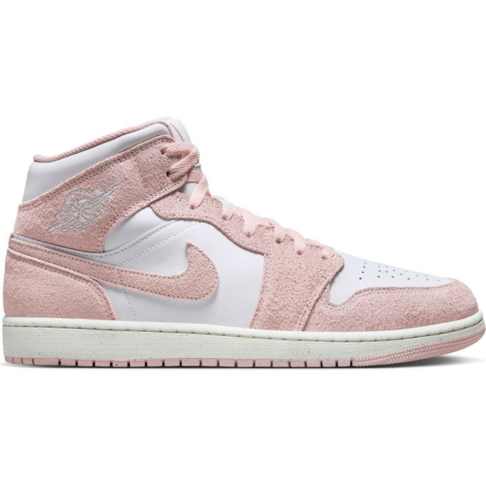 Air Jordan 1 Mid SE Pink Suede