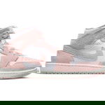 Kolor Biały Air Jordan 1 Mid SE Pink Suede