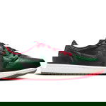 Color Schwarz des Produkts Air Jordan 1 Low OG Women Black/GorgeGorge Green