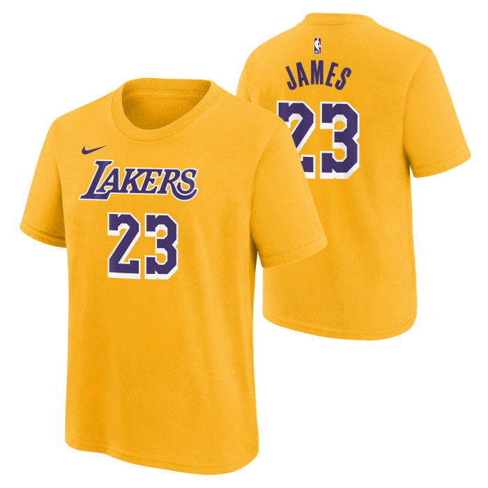 Camiseta NBA niño Lebron James Los Angeles Lakers Nike Icon Edition N&N