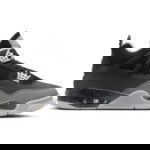 Color Negro del producto Air Jordan 4 Retro Fear