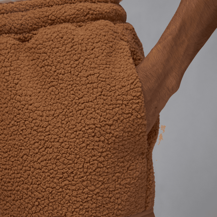Jordan Flight Fleece-Hose archaeo brown