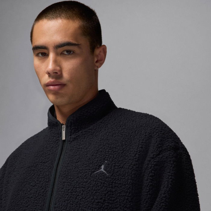 Veste en sherpa Jordan Flight black/black