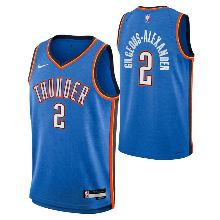 NBA Shai Gilgeous-Alexander Oklahoma City Thunder Boys Icon Swingman Jersey Koszulka dziecięca