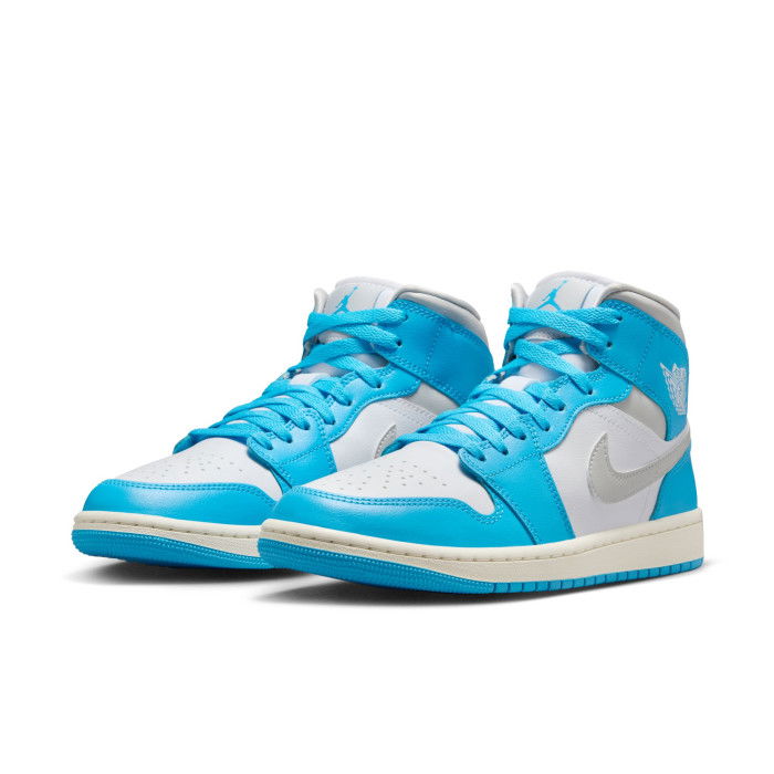 Air Jordan 1 Mid Dark Powder Blue Donna
