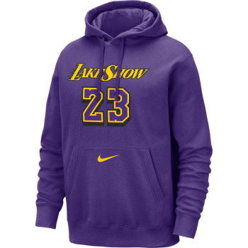 NBA Lebron James Los Angeles Lakers Name & Number Hoodie
