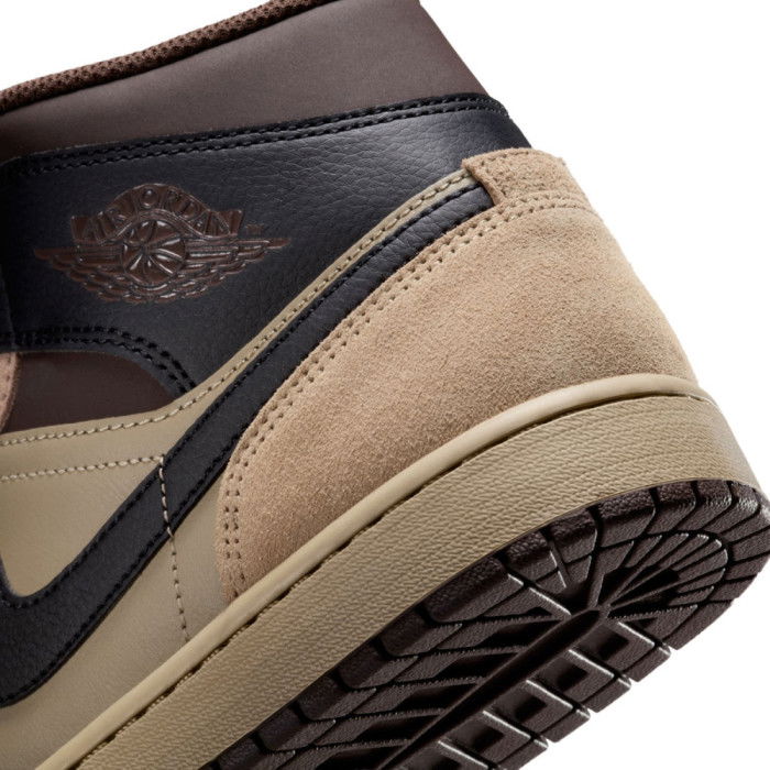 Air Jordan 1 Mid Khaki Baroque