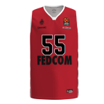 Χρώμα Κόκκινο του προϊόντος Spalding AS Monaco Mike James LNB Red Jersey