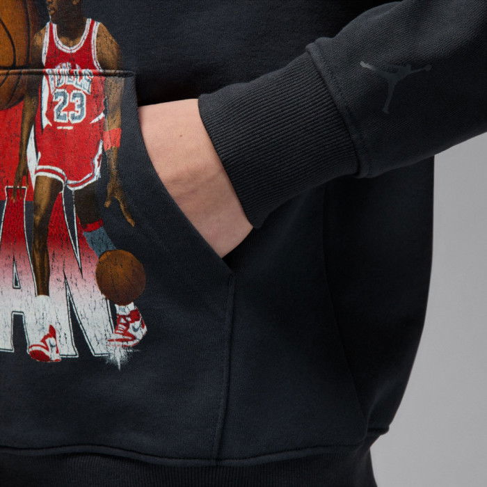 Jordan Flight MJ Fleece off black bluza z kapturem NBA