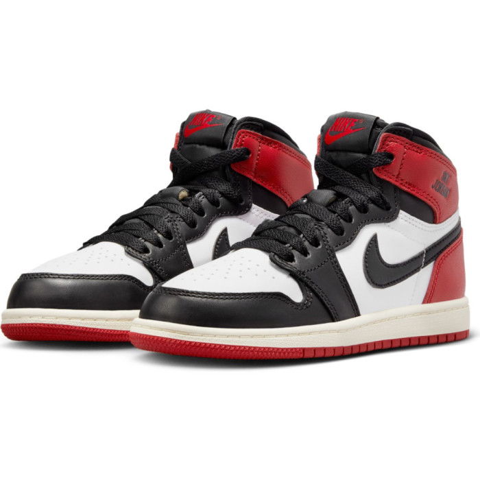 Air Jordan 1 Retro High OG Black Toe Reimagined Bambini PS