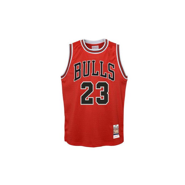 Michael Jordan Chicago Bulls 1985-1986 Authentic Jersey Child NBA Jersey