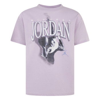 Jordan MJ Soar Oversized Kids Tee fioletowy