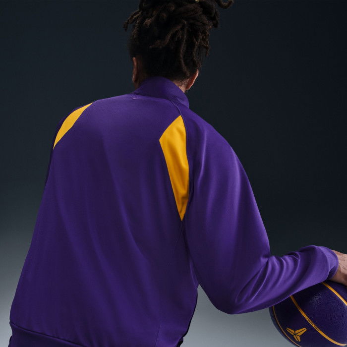 Nike Kobe φούτερ με κοντό φερμουάρ μοβ