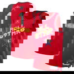 Color Red Jordan NBA All Star Weekend 2025 Wembanyama Jersey...