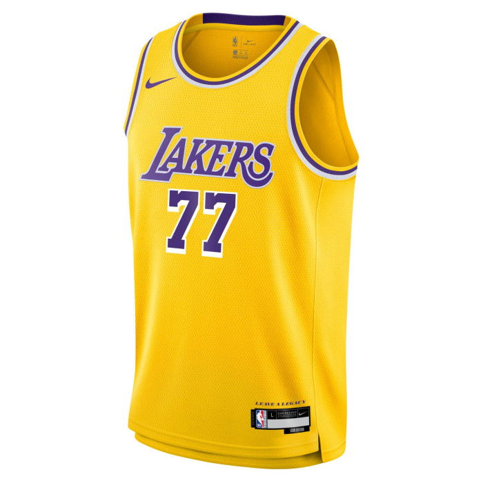 Maillot NBA Luka Doncic Los Angeles Lakers Icon Swingman Jersey Player Enfants 