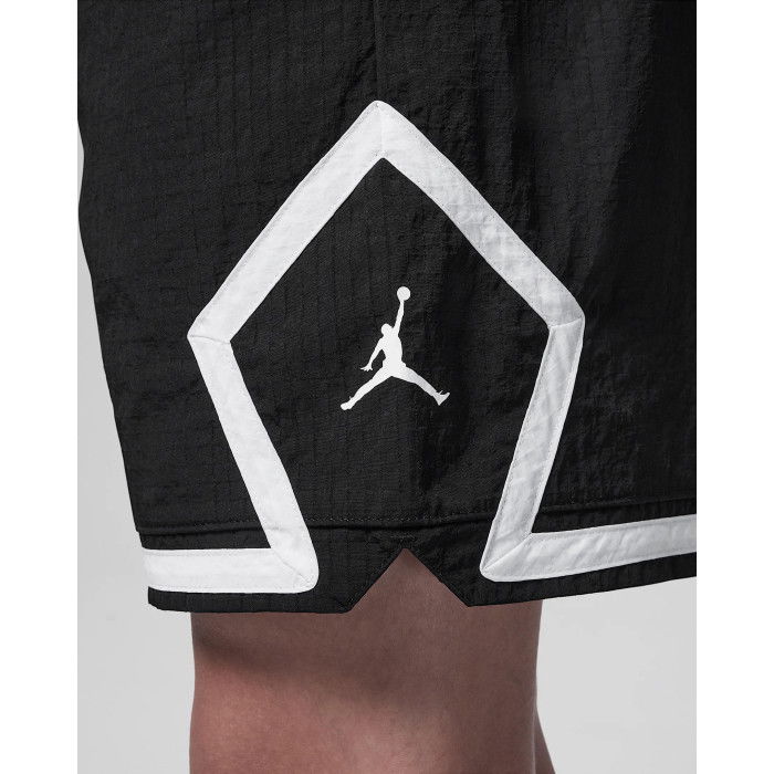 Calções Jordan Poolside Woven Diamond para criança Preto