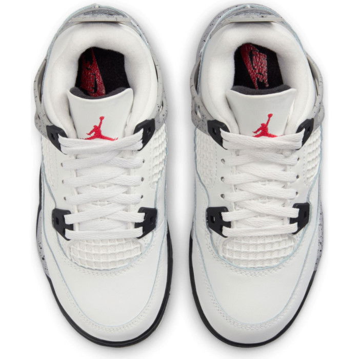 Air Jordan 4 Retro White Cement Kinder PS