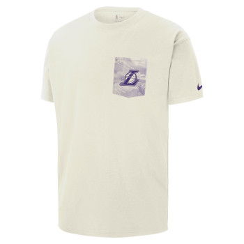 Camiseta Nike NBA Los Angeles Lakers Courtside WB M90 sail
