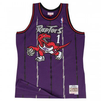 Jersey Swingman - Tracy Mcgrady 1 Morado/rojo