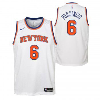 Swingman Association Jersey Pl Knicks Porzingis Kristaps Nba Nike
