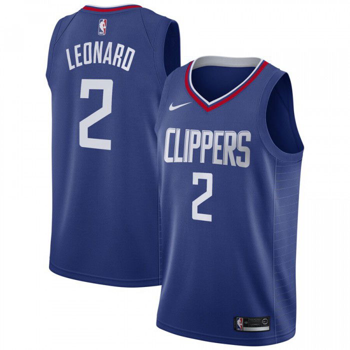 NBA Kindertrikot Kawhi Leonard Los Angeles Clippers Nike Icon Edition Swingman