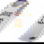 Culoare Alb de LeBron James Los Angeles Lakers Jersey Nike NBA...