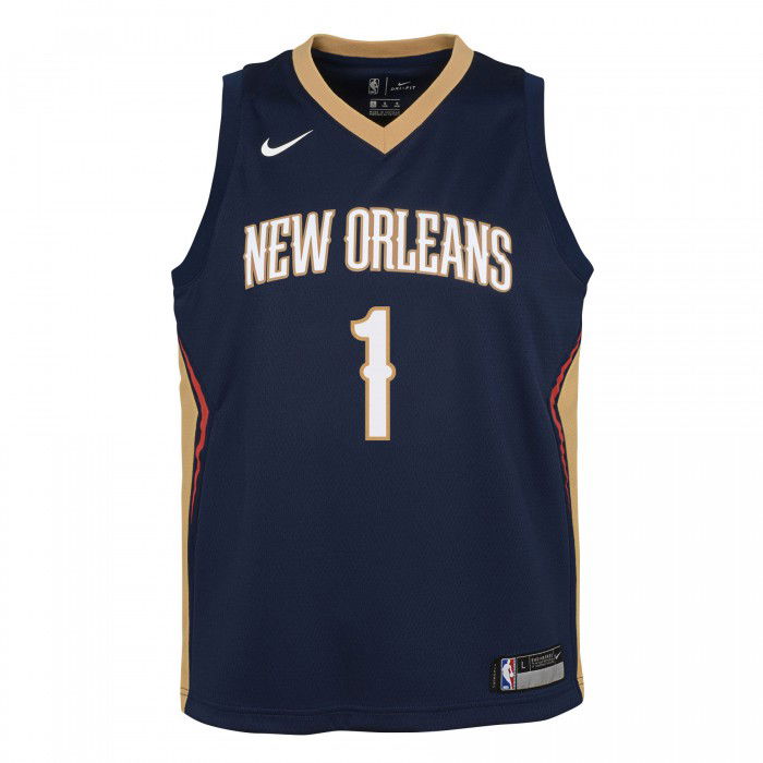 NBA Zion Williamson pentru copii New Orleans Pelicans Nike Icon Edition Swingman Jersey