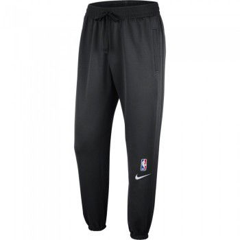 Nets Nike Therma Flex Showtime μαύρο/μαύρο/λευκό παντελόνι NBA