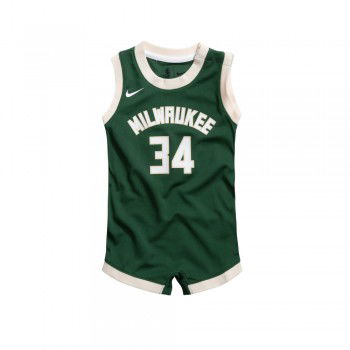 Boys Replica Onesie Jersey Milwaukee Bucks Antetokounmpo Giannis NBA